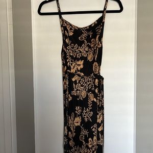 NWOT ZARA WRAP MAXI DRESS